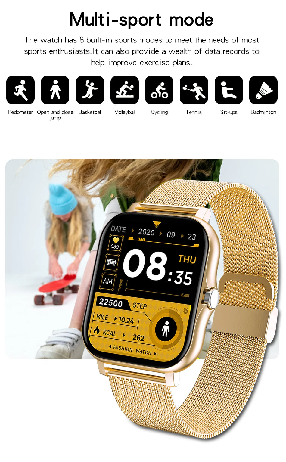 Smart Watch For Men Women